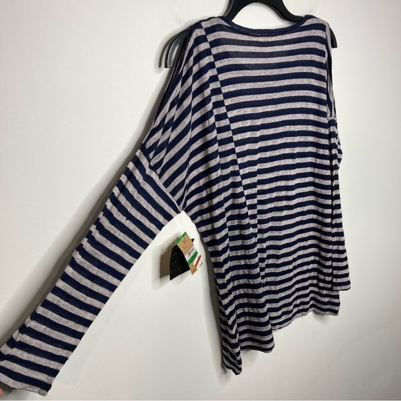 NWT Rachel rachel toy cold shoulder top size large - Picture 5 of 6